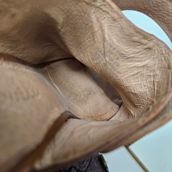 Madewell The Riley Convertible Slingback Mule 8 Brown Leather Open‎ Toe Heel - Picture 11 of 12